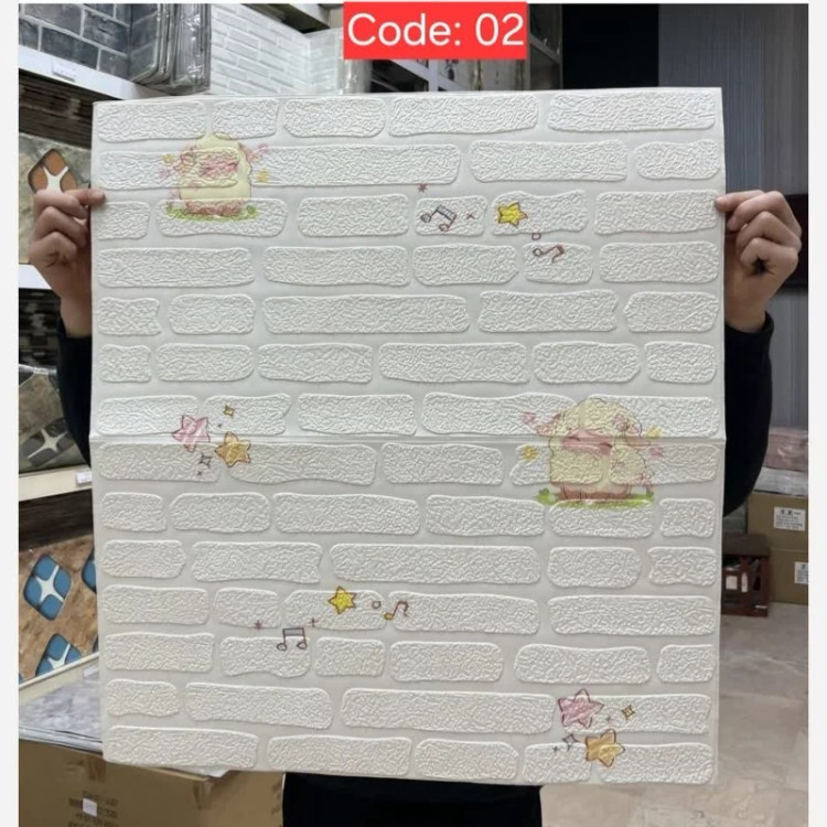 7طرح دیوارپوش فومی اتاق کودک ابعاد70در70 cm ضخامت 5میل (پس کرایه)