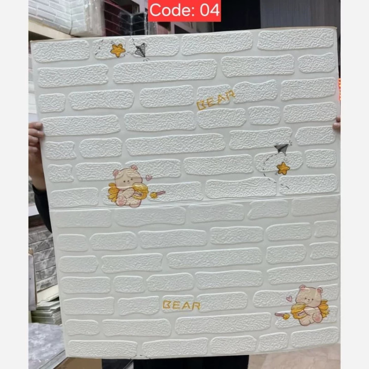7طرح دیوارپوش فومی اتاق کودک ابعاد70در70 cm ضخامت 5میل (پس کرایه)
