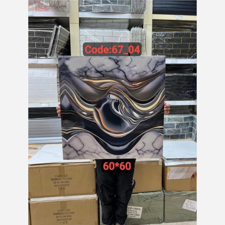 فوم ماربل کد 04-67 پشت چسبدار(سطح صاف) 60در60 cm ضخامت 2میل. (ارسال پس کرایه)