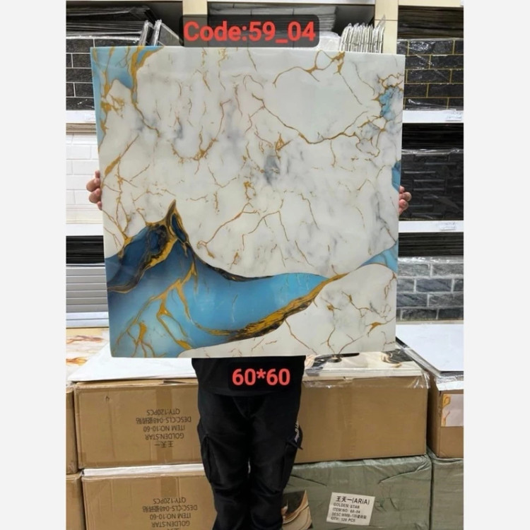 فوم ماربل کد 04-59 پشت چسبدار(سطح صاف) 60در60 cm ضخامت 2میل. (ارسال پس کرایه)