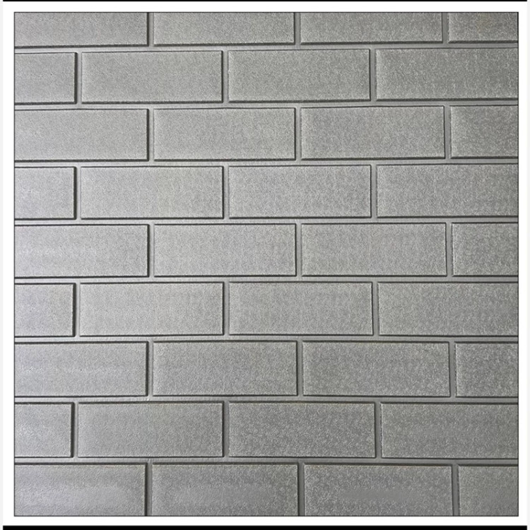 دیوارپوش فومی پشت چسبدار آجری تخت 70در70 cm ضخامت 6میل (پس کرایه)