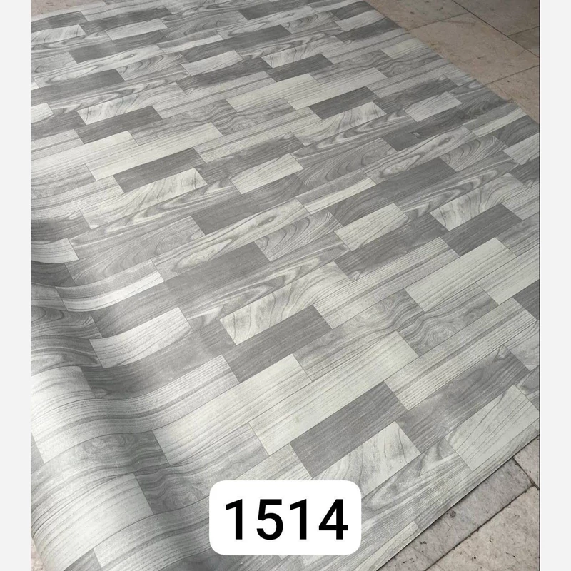 کفپوش رولی پشت موکتی (نمدی) کد 1514 عرض 2متر ضخامت 2mm (پس کرایه)