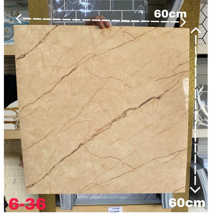 فوم ماربل کد 36-6 پشت چسبدار(سطح صاف) 60در60 cm ضخامت 2میل (پس کرایه)