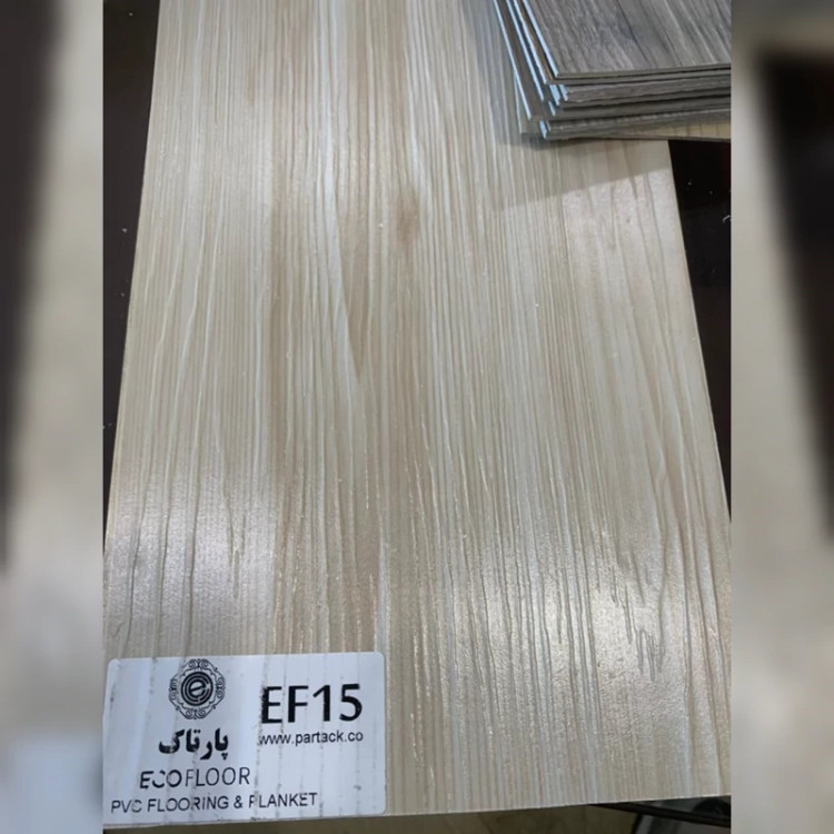 کفپوش PVCپشت چسبدار کد EF15 ابعاد 18در120 cm، ضخامت 2میل بسته شامل 3متر و88 سانتی مترمربع (پس کرایه)