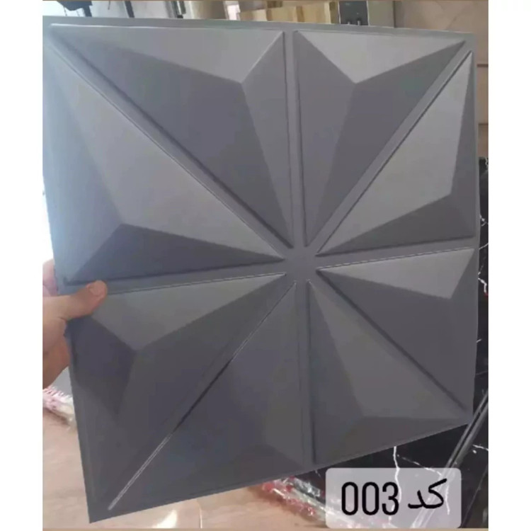 دیوارپوش پلیمری 3d (کد 003) الماس ابعاد 50در50 cm (پس کرایه)