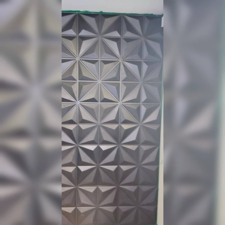 دیوارپوش پلیمری 3d (کد 003) الماس ابعاد 50در50 cm (پس کرایه)