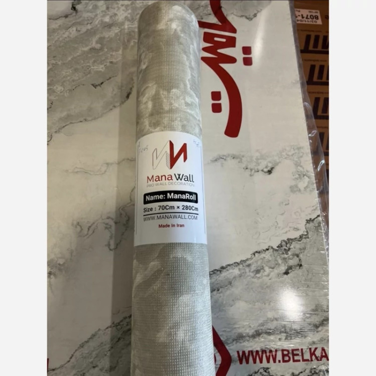 دیوارپوش کنفی رولی مانارول کد FC05 ابعاد 70در280 cm (پس کرایه)