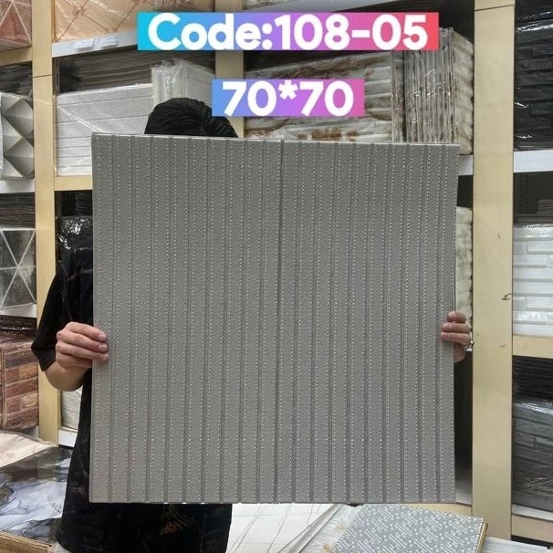 دیوارپوش فومی پشت چسبدار ترموفوم وارداتی کد 05-108 ابعاد70در70 cm ضخامت 5میل (پس کرایه)