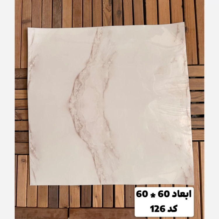 فوم ماربل کد 126 پشت چسبدار(سطح صاف) 60در60 cm ضخامت 2میل (ارسال پس کرایه)