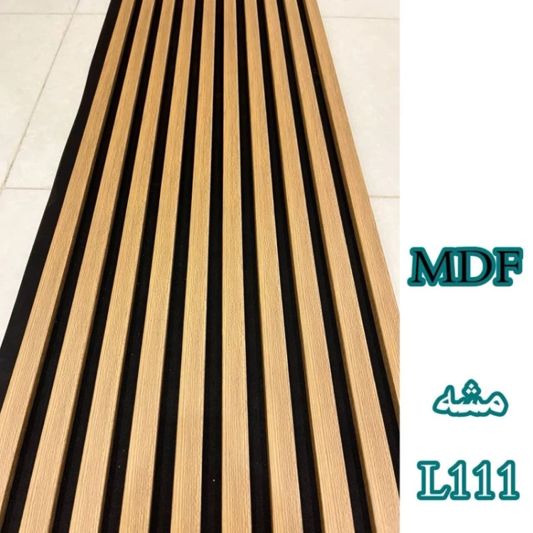 ترمووال فوم پنل رنگ مشه کدL111، مغزMDF روکش PVC ابعاد50در280 cm (ارسال با باربری) (پس کرایه)