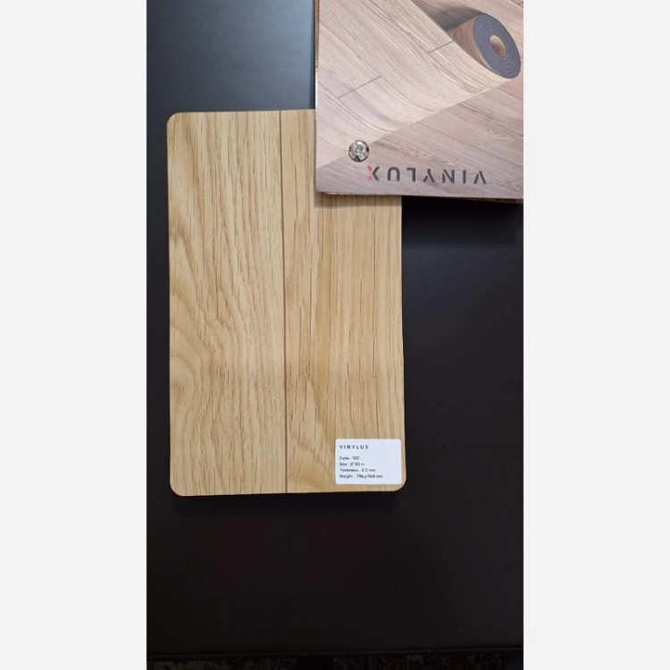 کفپوش پشت موکتی (نمدی) وینیلوکس وارداتی کد 102 عرض 2متر و ضخامت 2mm (پس کرایه)