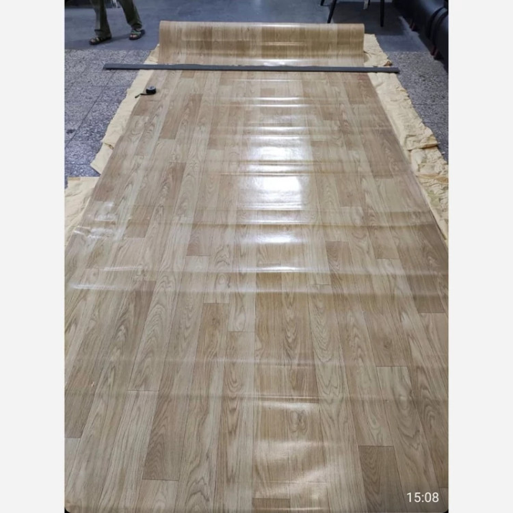 کفپوش پشت موکتی (نمدی) وینیلوکس وارداتی کد 102 عرض 2متر و ضخامت 2mm (پس کرایه)