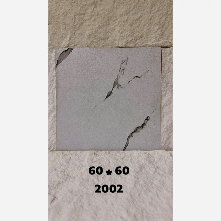 کفپوش PVC ابعاد60در60 cm طرح ماربل (سنگ)کد 2002 ضخامت 2.7 میل (بدون چسب) (پس کرایه)