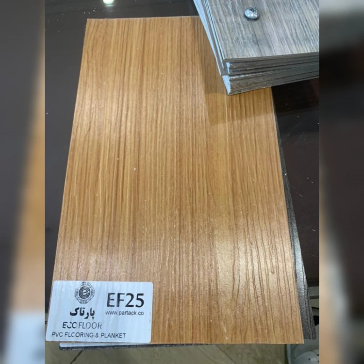 کفپوش PVCپشت چسبدار کد EF25 ابعاد 18در120 cm، ضخامت 2میل بسته شامل 3متر و88 سانتی مترمربع (پس کرایه)
