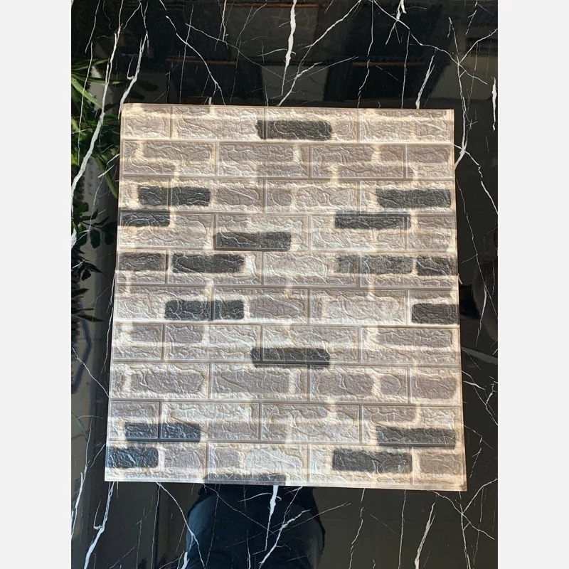 طرح دیوارپوش آجری پشت چسبدار چاپی طرح آجر کد FC09 ابعاد70در70 cm ضخامت 7میل (پس کرایه)