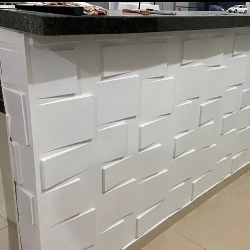دیوارپوش پلیمری 3d (کد 004) مستطیل کشیده ابعاد 50در50 cm (پس کرایه)