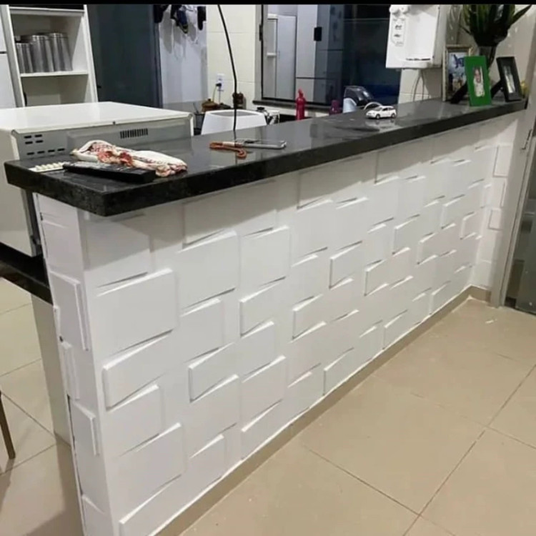 دیوارپوش پلیمری 3d (کد 004) مستطیل کشیده ابعاد 50در50 cm (پس کرایه)
