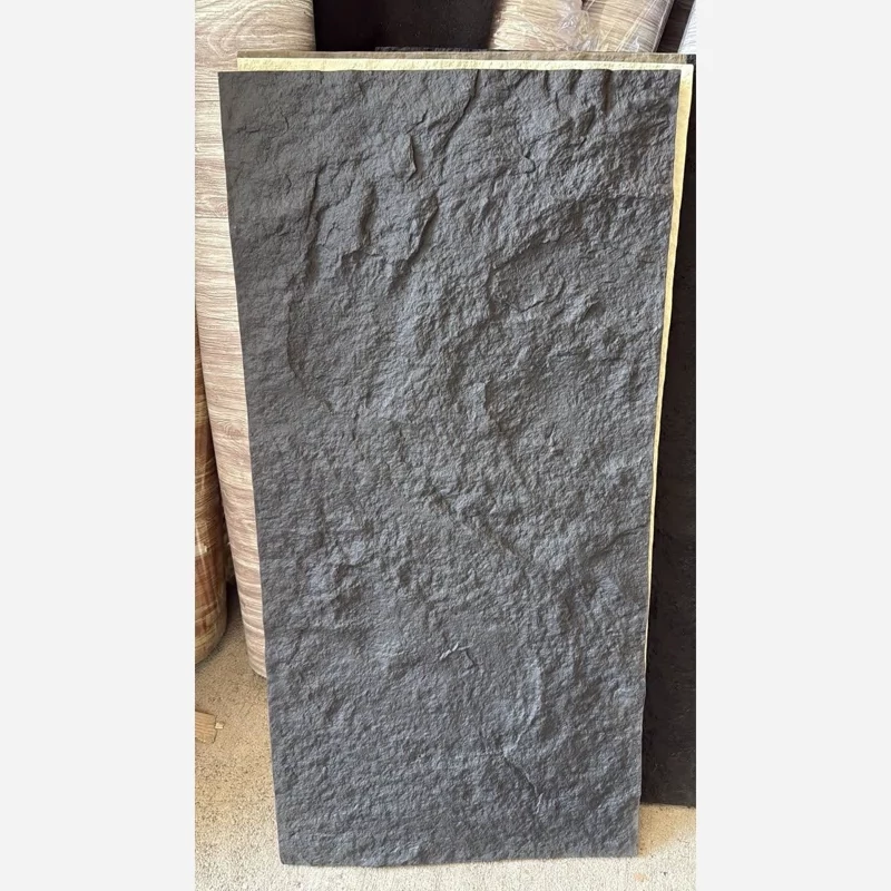 پنل صخره ای طوسی ابعاد 60در120 cm ضخامت 13میل (پس کرایه)