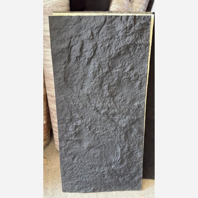 پنل صخره ای طوسی ابعاد 60در120 cm ضخامت 13میل (پس کرایه)