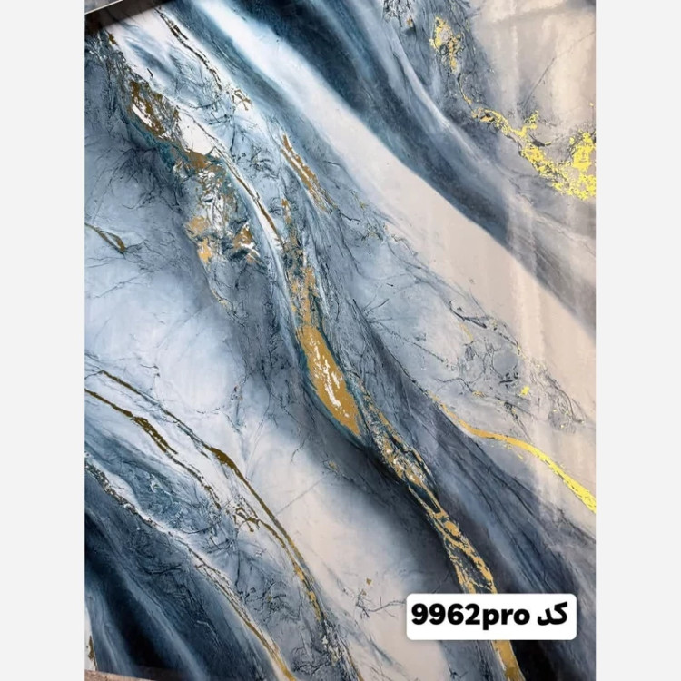 ماربل شیت براق طلاکوب کد 9962Pro ابعاد 122در280 cm ضخامت 2.7میل (پسکرایه)