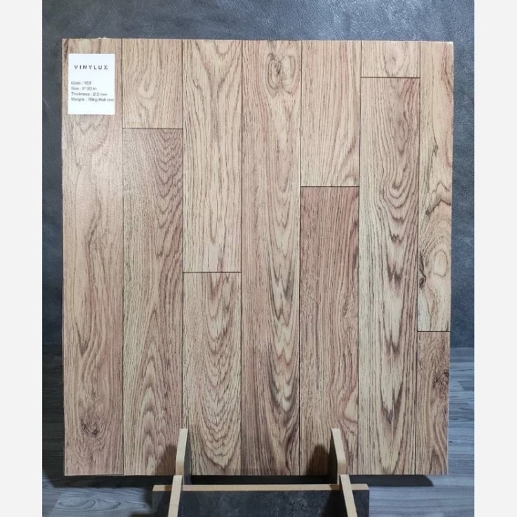 کفپوش پشت موکتی (نمدی) وینیلوکس وارداتی کد 103 عرض 2متر و ضخامت 2mm (پس کرایه)