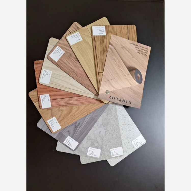 کفپوش پشت موکتی (نمدی) وینیلوکس وارداتی کد 103 عرض 2متر و ضخامت 2mm (پس کرایه)
