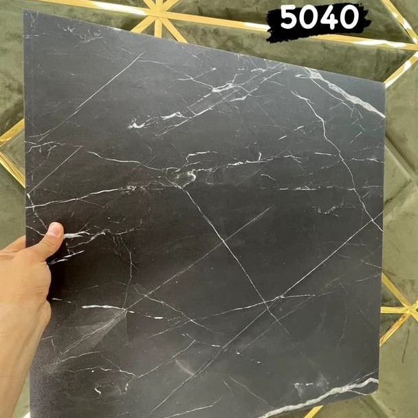 کفپوش PVC ابعاد60در60 cm طرح ماربل (سنگ)کد 5040، ضخامت 2.2میل (بدون چسب) (پس کرایه)