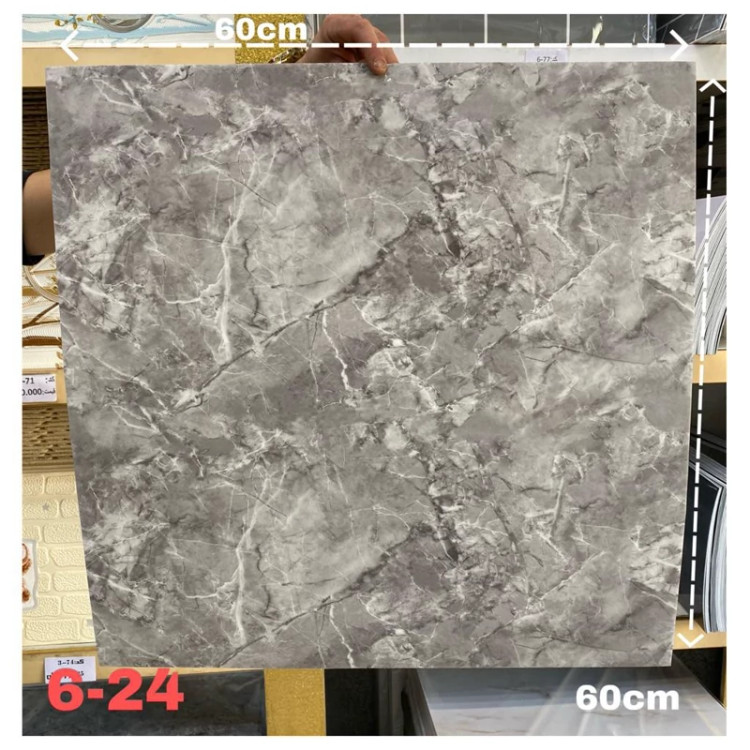فوم ماربل کد 24-6 پشت چسبدار(سطح صاف) 60در60 cm ضخامت 2میل (پس کرایه)