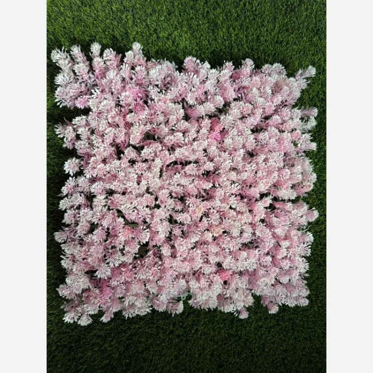 گرین وال (دیوار سبز) مینا صورتی سفید 50در50 cm (پس کرایه)