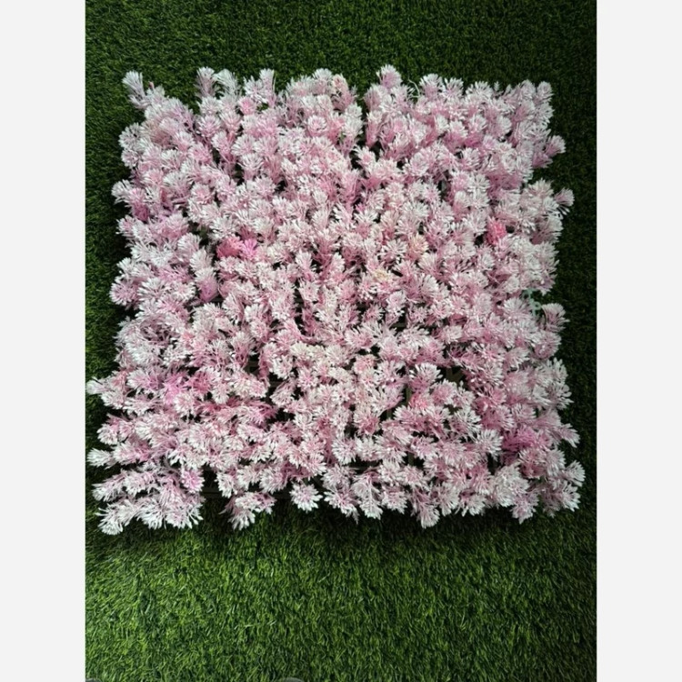 گرین وال (دیوار سبز) مینا صورتی سفید 50در50 cm (پس کرایه)