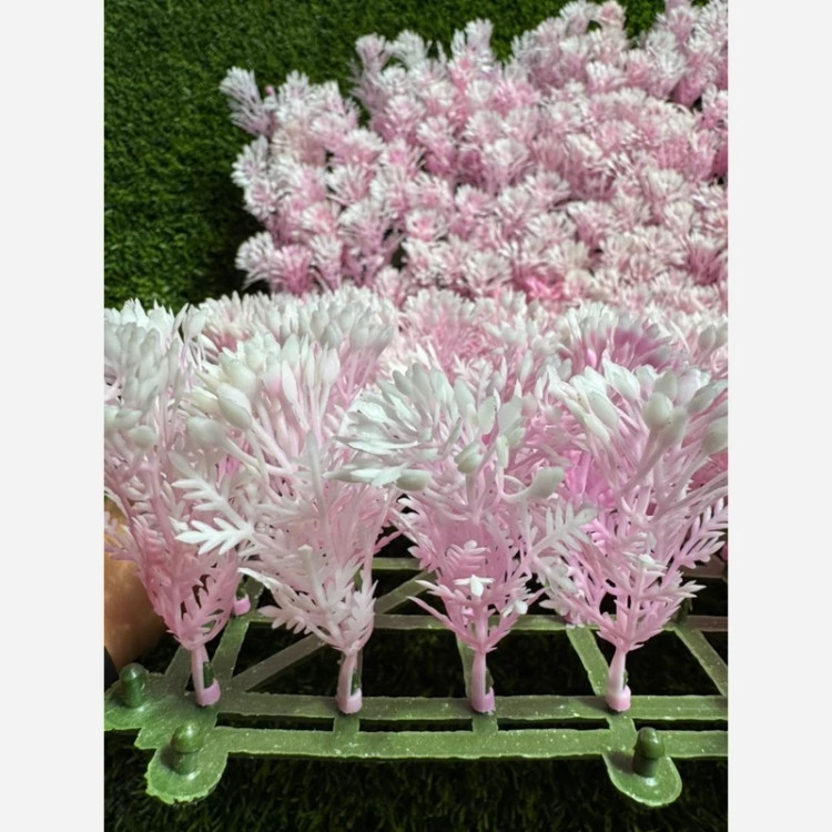 گرین وال (دیوار سبز) مینا صورتی سفید 50در50 cm (پس کرایه)