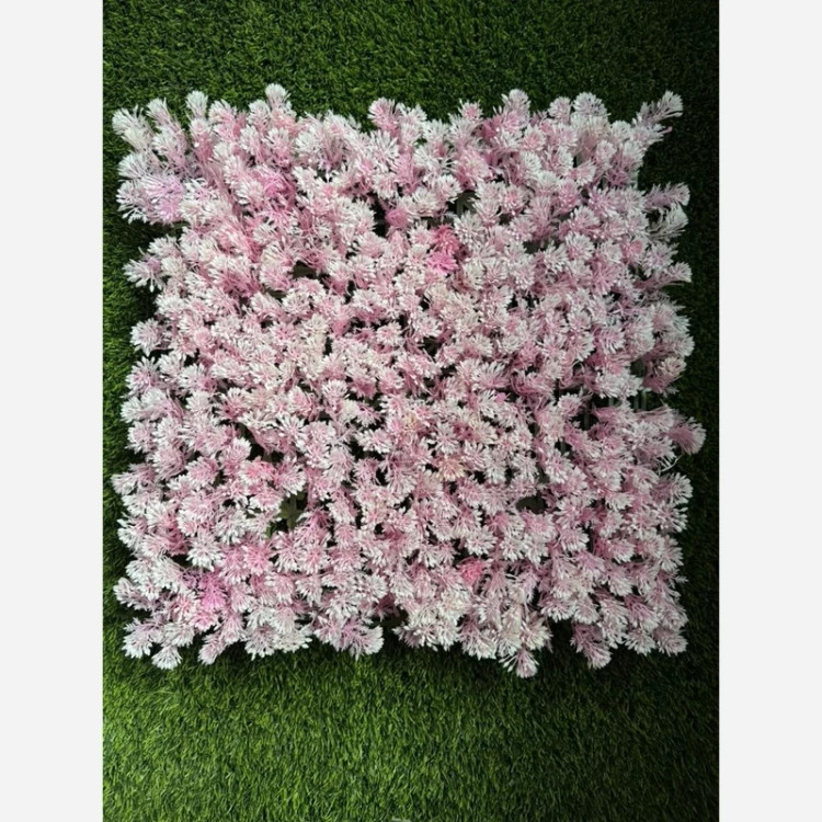 گرین وال (دیوار سبز) مینا صورتی سفید 50در50 cm (پس کرایه)