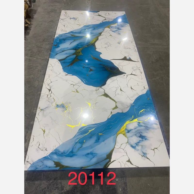 ماربل شیت طلاکوب کد 20112 ابعاد 122در280 cm ضخامت 2.5میل (پس کرایه)