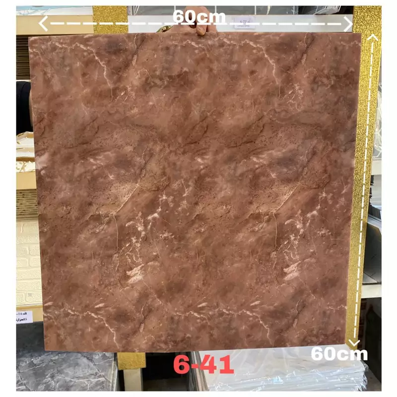 فوم ماربل کد 41-6 پشت چسبدار(سطح صاف) 60در60 cm ضخامت 2میل (پس کرایه)