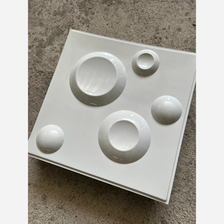 دیوارپوش پلیمری 3d (کد 007) ماه ابعاد 50در50 cm (پس کرایه)