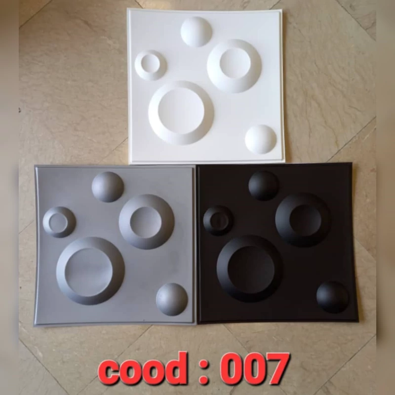 دیوارپوش پلیمری 3d (کد 007) ماه ابعاد 50در50 cm (پس کرایه)