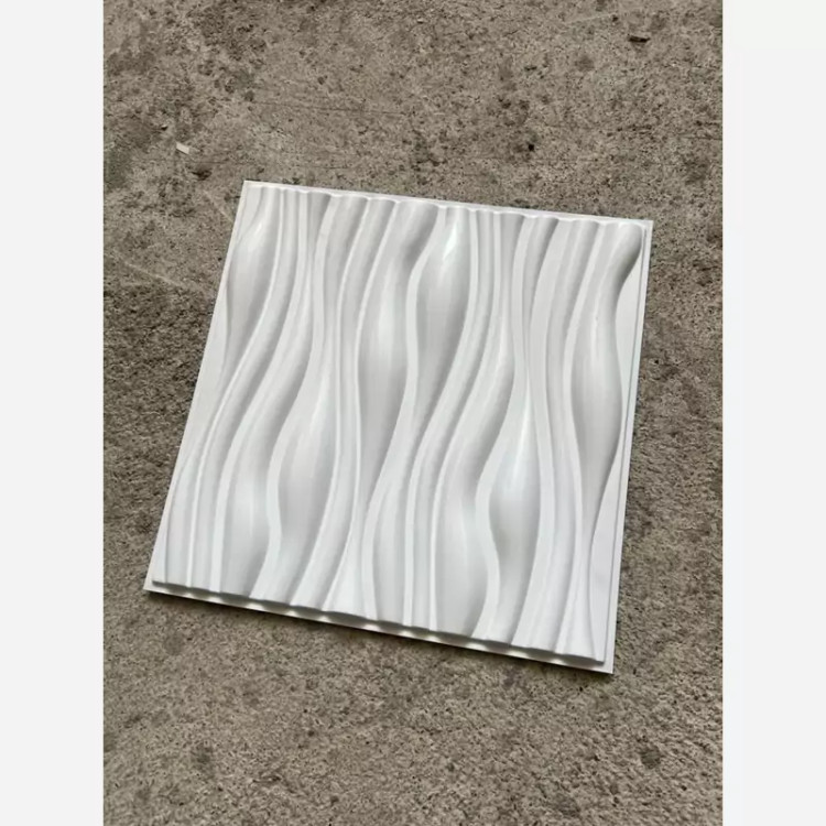 دیوارپوش پلیمری 3d (کد 014) ابعاد 50در50 cm، ضخامت 1.5میل، برجستگی 2cm (پس کرایه)