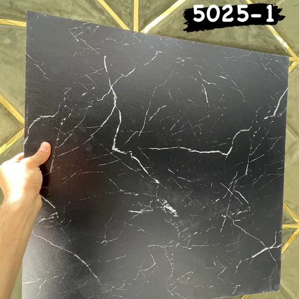 کفپوش PVC ابعاد60در120 cm طرح ماربل (سنگ)کد 1-5025، ضخامت 2.2 میل (بدون چسب) (پس کرایه)
