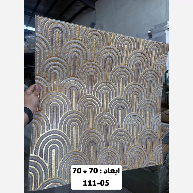 دیوارپوش فومی پشت چسبدار وارداتی کد 05-111 ابعاد70در70 ضخامت 5میل (پسکرایه)
