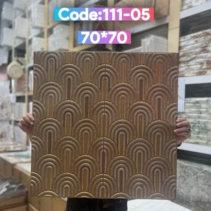دیوارپوش فومی پشت چسبدار وارداتی کد 05-111 ابعاد70در70 ضخامت 5میل (پسکرایه)