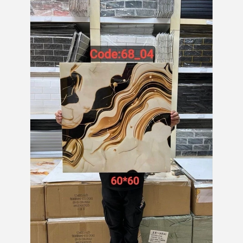 فوم ماربل کد 04-68 پشت چسبدار(سطح صاف) 60در60 cm ضخامت 2میل. (ارسال پس کرایه)