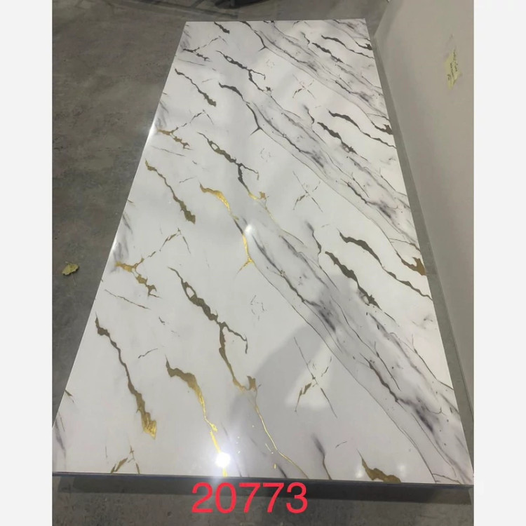 ماربل شیت طلاکوب کد 20773 ابعاد 60در120 cm ضخامت 2.5میل (پس کرایه)