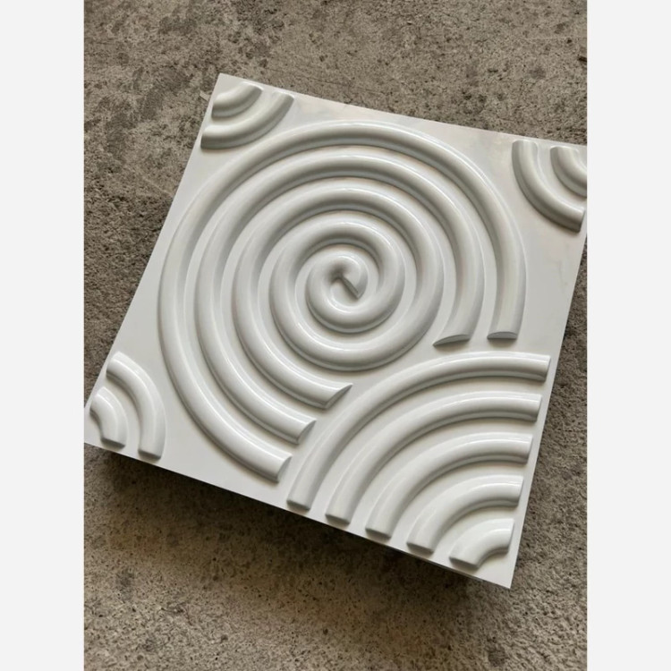 دیوارپوش پلیمری 3d (کد 008) یخ پشت ابعاد 50در50 cm (پس کرایه)