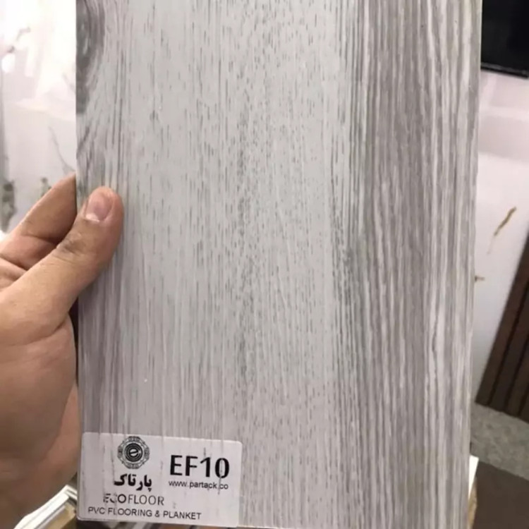 کفپوش PVCپشت چسبدار کد EF10 ابعاد 18در120 cm، ضخامت 2میل بسته شامل 3متر و88 سانتی مترمربع (پس کرایه)