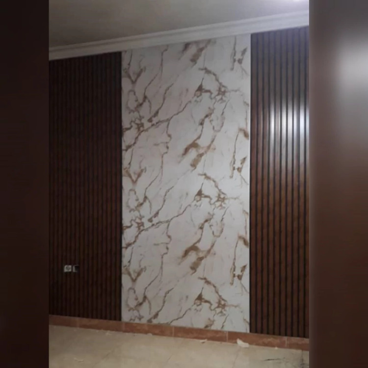 ترمووال PVC گردویی جنگلی کد 2021 ابعاد 20در280 cm، ضخامت 1 cm (ارسال با باربری از تهران) (پس کرایه)