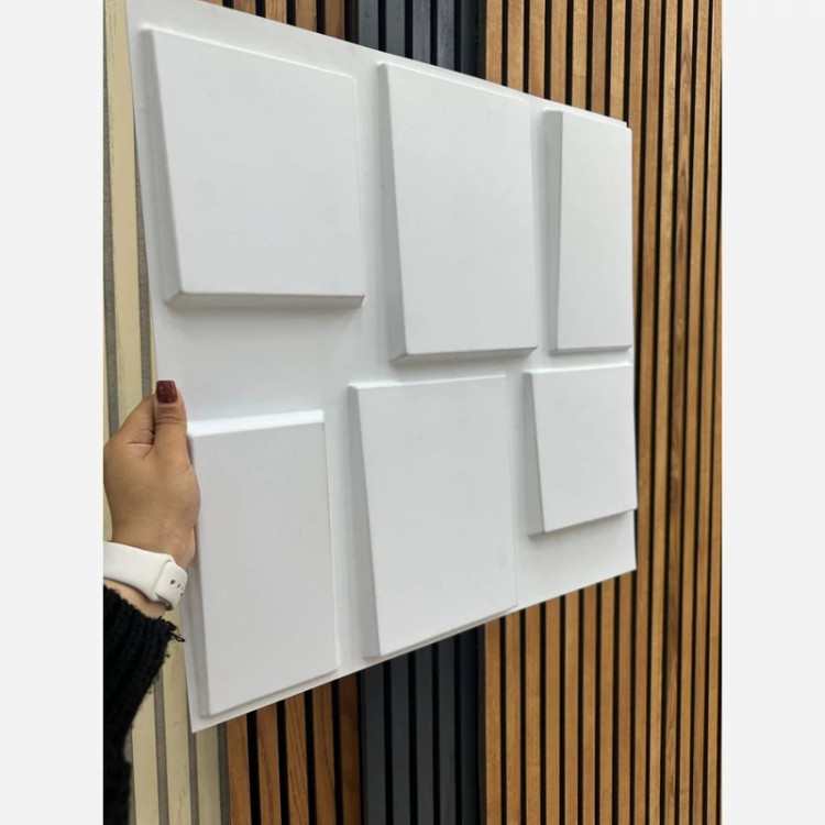 دیوارپوش پلیمری 3d (کد 010) ابعاد 50در50 cm (پس کرایه)
