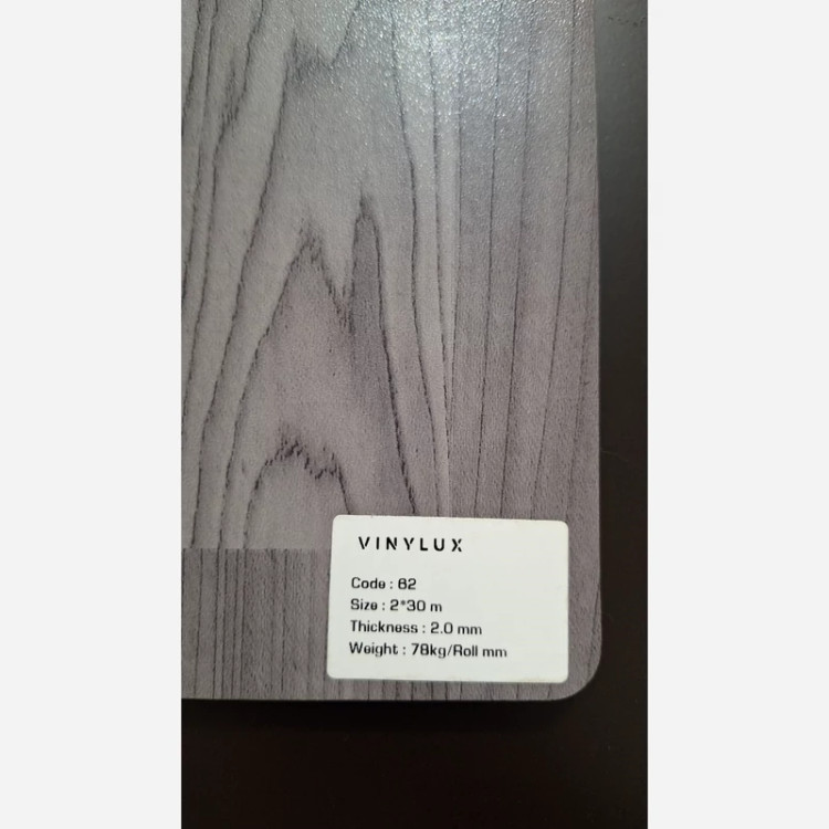 کفپوش پشت موکتی (نمدی) وینیلوکس وارداتی کد 62 عرض 2متر و ضخامت 2mm (پس کرایه)