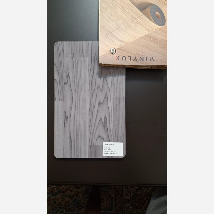 کفپوش پشت موکتی (نمدی) وینیلوکس وارداتی کد 62 عرض 2متر و ضخامت 2mm (پس کرایه)