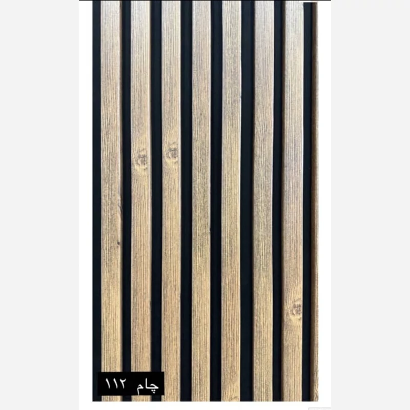 ترمووال فوم پنل رنگ چام کد 112، پانیذ روکش PVC ابعاد 50در280 cm (ارسال با باربری) (پس کرایه)