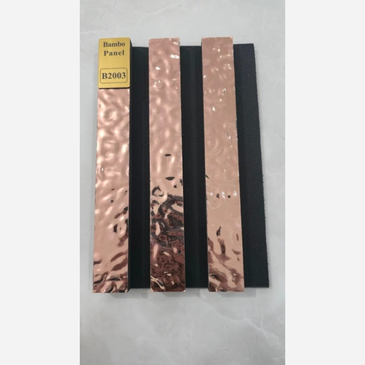 ترموبامبو فوم پنل ضدآب آکوستیک مسی کد B2002 ابعاد50در280 cm (ارسال با باربری) (پس کرایه)